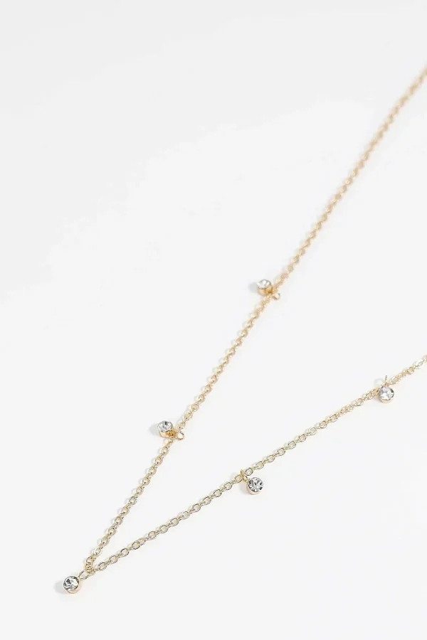 Soul Jewellery Multi Stone Necklace In Gold* Necklaces