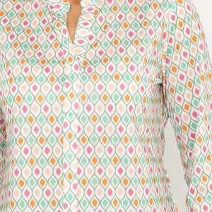 Voulez Vous Multicolored Printed Jersey Top*Women Tops & Blouses