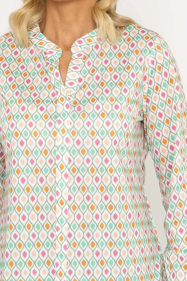 Voulez Vous Multicolored Printed Jersey Top*Women Tops & Blouses
