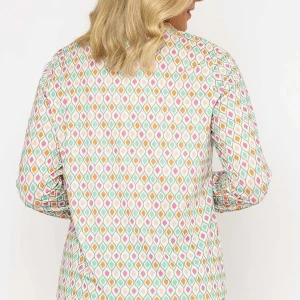 Voulez Vous Multicolored Printed Jersey Top*Women Tops & Blouses