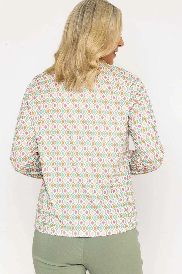 Voulez Vous Multicolored Printed Jersey Top*Women Tops & Blouses