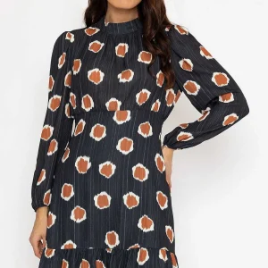 Pala D'oro Nadia Mini Dress In Black Print*Women Dresses & Jumpsuits