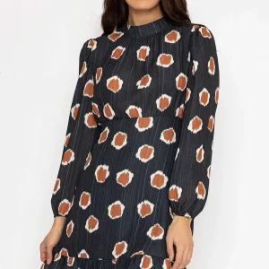 Pala D'oro Nadia Mini Dress In Black Print*Women Dresses & Jumpsuits