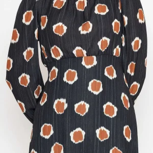 Pala D'oro Nadia Mini Dress In Black Print*Women Dresses & Jumpsuits