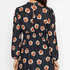 Pala D'oro Nadia Mini Dress In Black Print*Women Dresses & Jumpsuits