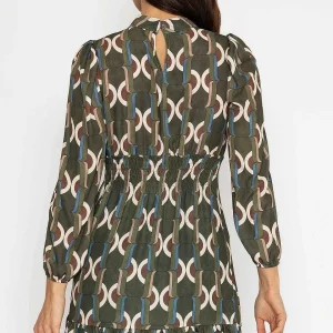 Pala D'oro Nadia Mini Dress In Khaki*Women Dresses & Jumpsuits