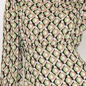 Pala D'oro Nadia Mini Dress In Khaki Print*Women Dresses & Jumpsuits