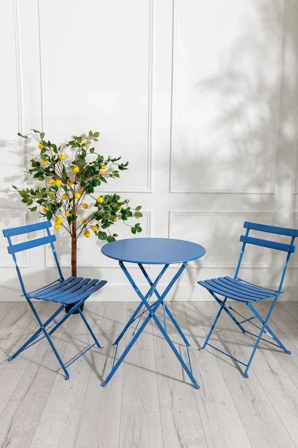 Carraig Donn HOME Navy 2 Person Bistro Set* Homeware