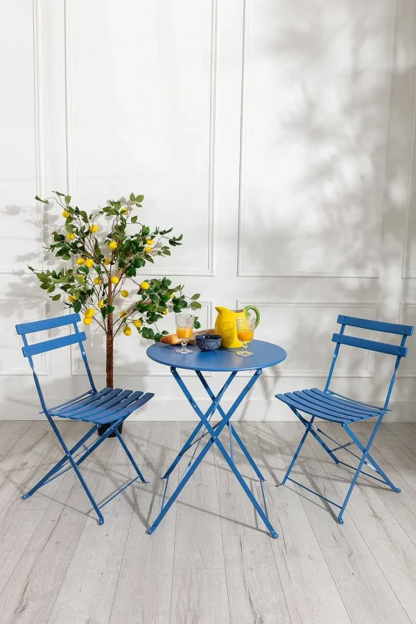 Carraig Donn HOME Navy 2 Person Bistro Set* Homeware