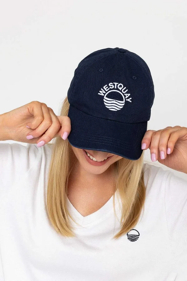 West Quay Navy Baseball Cap*Women As Seen On Social