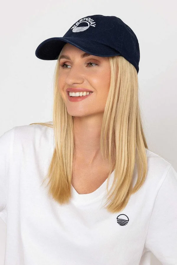 West Quay Navy Baseball Cap*Women As Seen On Social