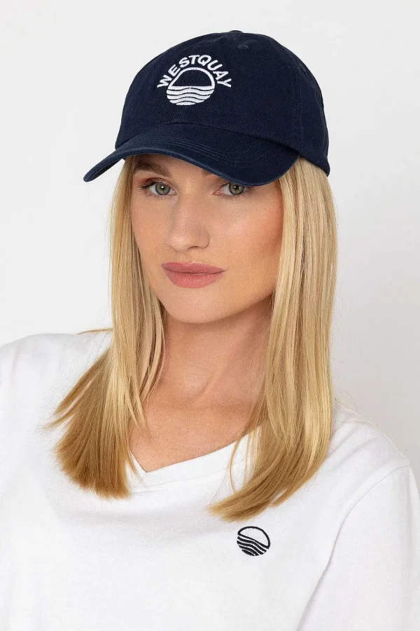 West Quay Navy Baseball Cap*Women As Seen On Social