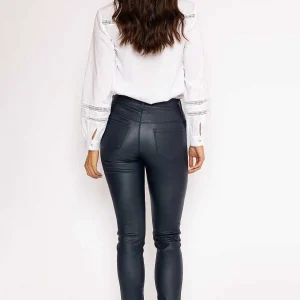 J'aime la Vie Navy Pu Jeans*Women Jeans & Trousers