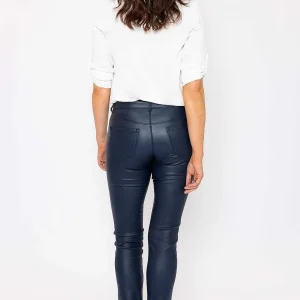 J'aime la Vie Navy Pu Jeans*Women Jeans & Trousers