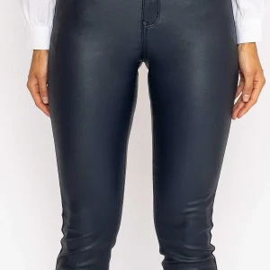 J'aime la Vie Navy Pu Jeans*Women Jeans & Trousers