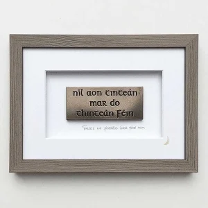 Wild Goose Nil Aon Teintean - Mar Do Thintean Fein Wall Art* Homeware