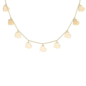 Tipperary Crystal Jewellery Nine Heart Necklace* Boxed Gifts