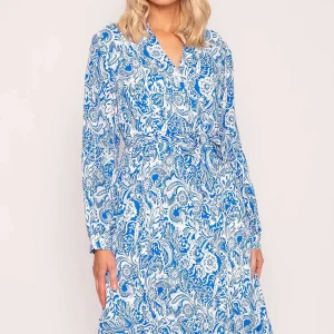 Rowen Avenue Norah Dress In Blue Print*Women Dresses & Jumpsuits