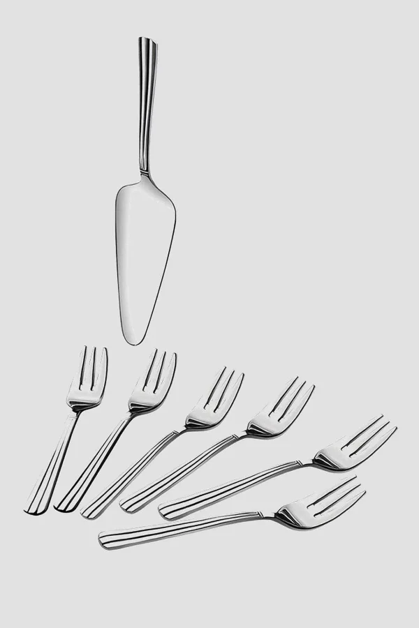 Newbridge Silverware Nova 7 Piece Pastry Set* Homeware