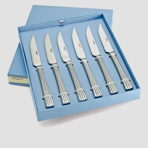 Newbridge Silverware Nova 6 Piece Steak Knife Set* Homeware