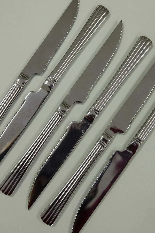 Newbridge Silverware Nova 6 Piece Steak Knife Set* Homeware