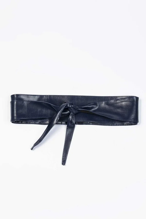 SOUL Accessories Obi Belt In Navy* Belts