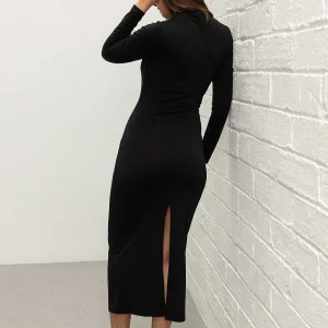 Pala D'oro Sport Olivia Black Midi Dress*Women Dresses & Jumpsuits