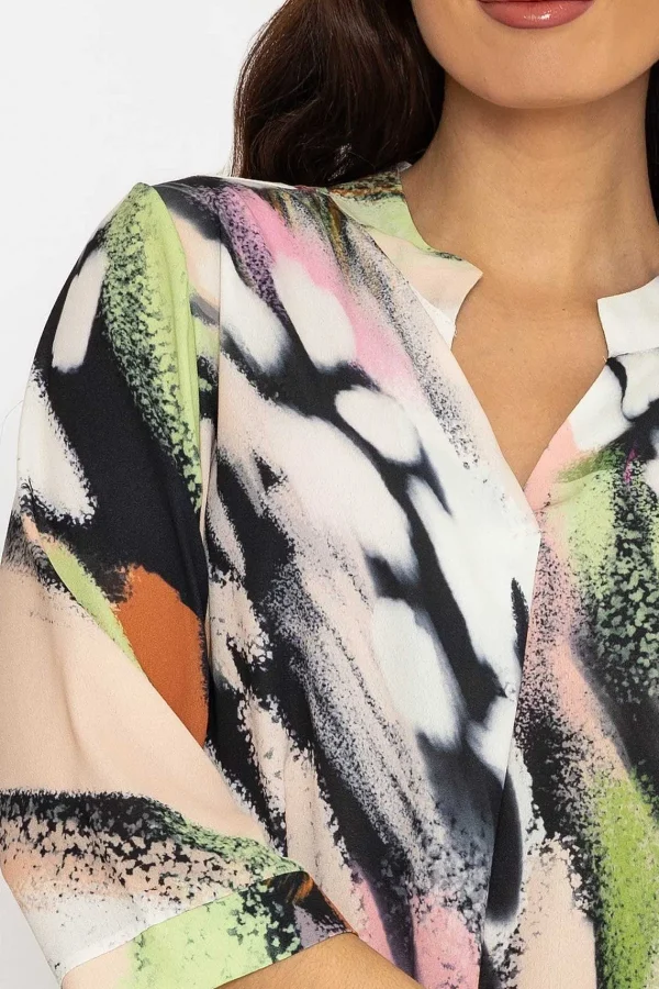 Pala D'oro Olivia Top In Multi Print*Women Tops & Blouses