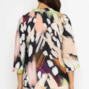 Pala D'oro Olivia Top In Multi Print*Women Tops & Blouses