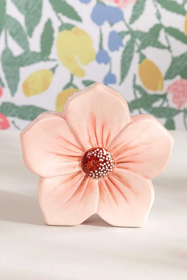 Carraig Donn HOME Orange Ceramic Decorative Flower* Homeware
