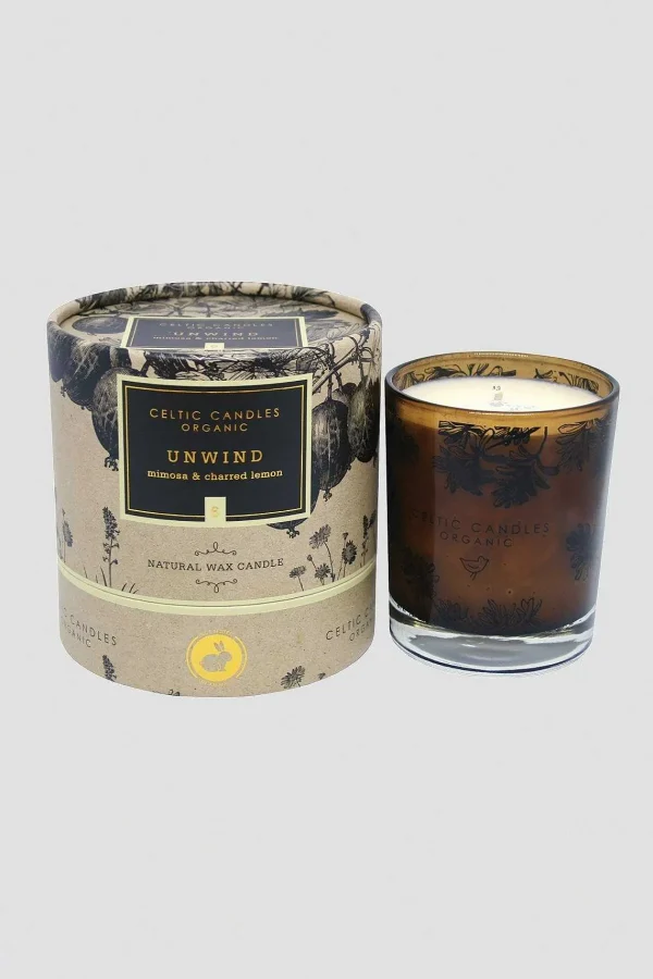 Celtic Candles Organic Unwind Candle* Homeware