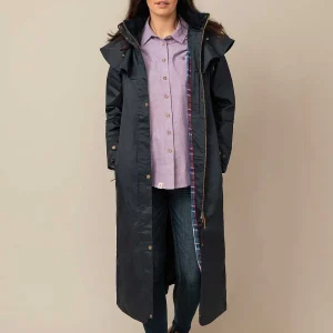 Lighthouse Outback Full Length Waterproof Raincoat In Nightshade*Women Coats & Jackets