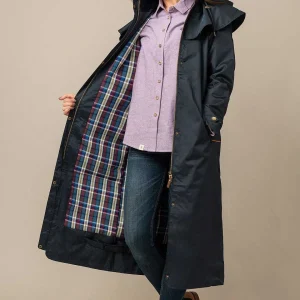 Lighthouse Outback Full Length Waterproof Raincoat In Nightshade*Women Coats & Jackets