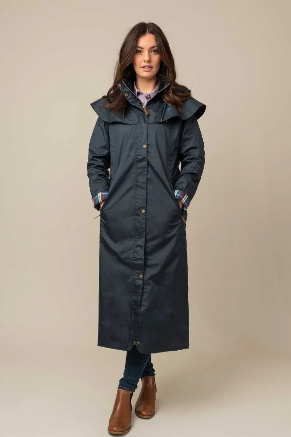 Lighthouse Outback Full Length Waterproof Raincoat In Nightshade*Women Coats & Jackets