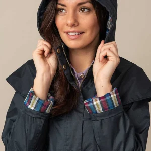 Lighthouse Outback Full Length Waterproof Raincoat In Nightshade*Women Coats & Jackets