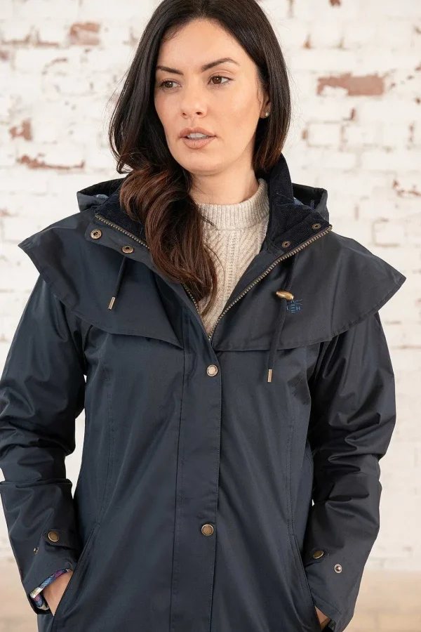 Lighthouse Outrider Waterproof Raincoat In Navy*Women Coats & Jackets