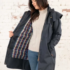 Lighthouse Outrider Waterproof Raincoat In Navy*Women Coats & Jackets