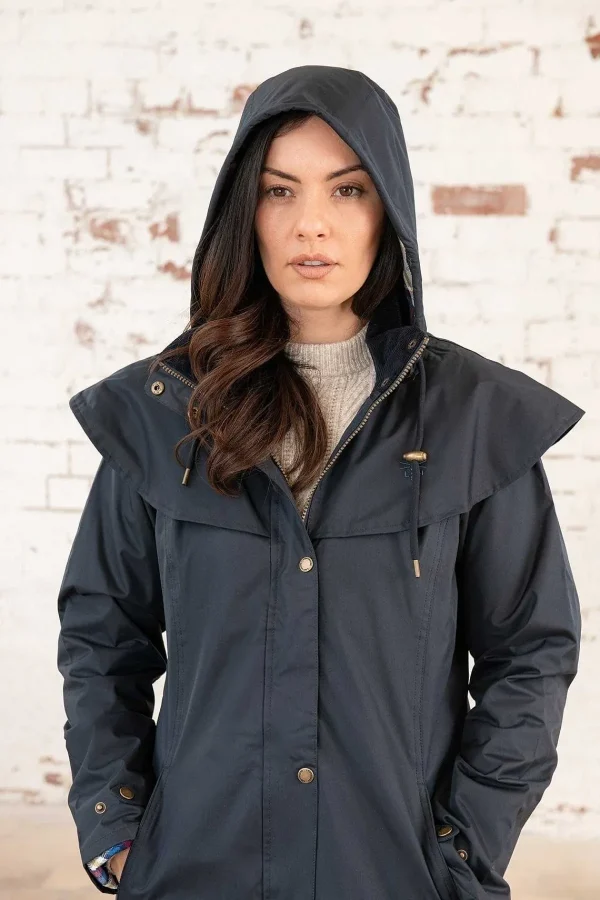 Lighthouse Outrider Waterproof Raincoat In Navy*Women Coats & Jackets