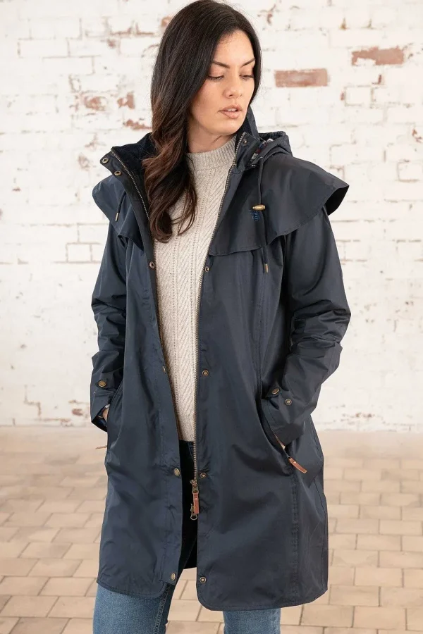 Lighthouse Outrider Waterproof Raincoat In Navy*Women Coats & Jackets