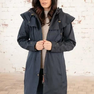 Lighthouse Outrider Waterproof Raincoat In Navy*Women Coats & Jackets