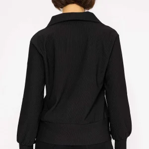 Vero Moda Oversized Zip Sweat Top In Black*Women Hoodies & Sweatshirts