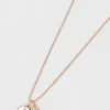 Cherish P Initial Necklace In Rose Gold* Jewellery