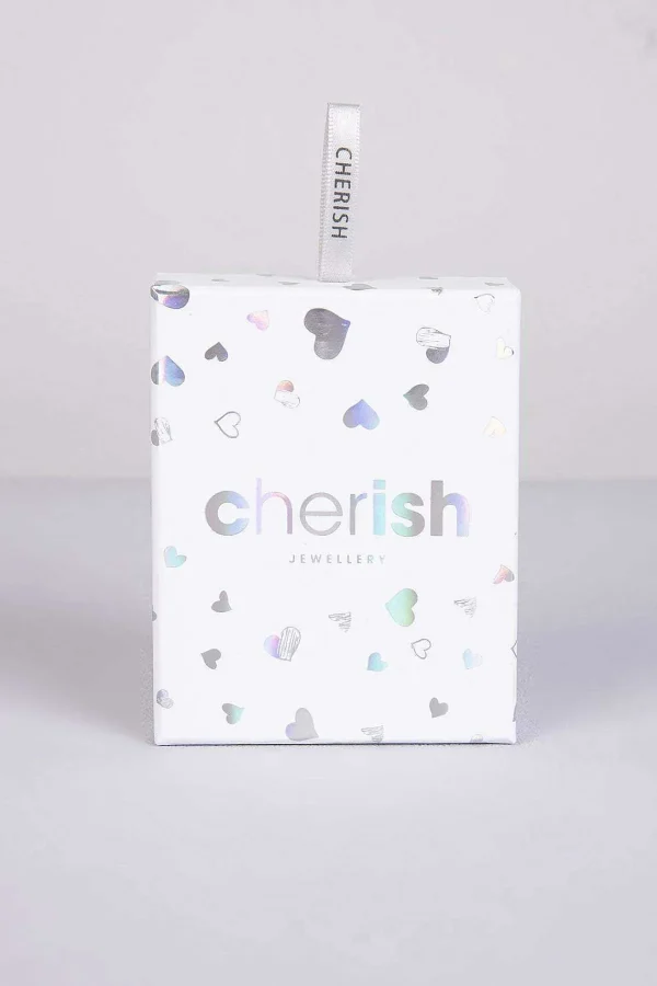 Cherish P Initial Necklace In Silver* Jewellery