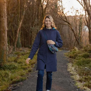 Kelly & Grace Weekend Padded Winter Softshell Jacket In Navy*Women Coats & Jackets