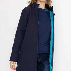 Kelly & Grace Weekend Padded Winter Softshell Jacket In Navy*Women Coats & Jackets