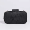 SOUL Accessories Paisley Fabric Clutch In Black* Teenager