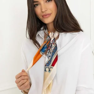 SOUL Accessories Paisley Neckerchief Scarf In Orange* Accessories