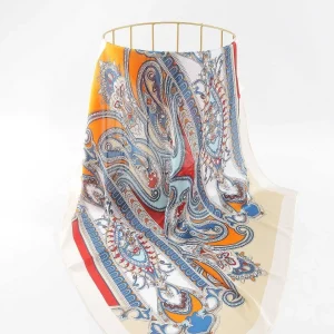 SOUL Accessories Paisley Neckerchief Scarf In Orange* Accessories