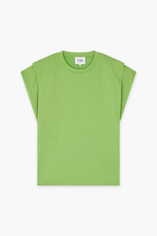 Cks Fashion Pamina Short Sleeve T-Shirt In Green*Women Tops & Blouses