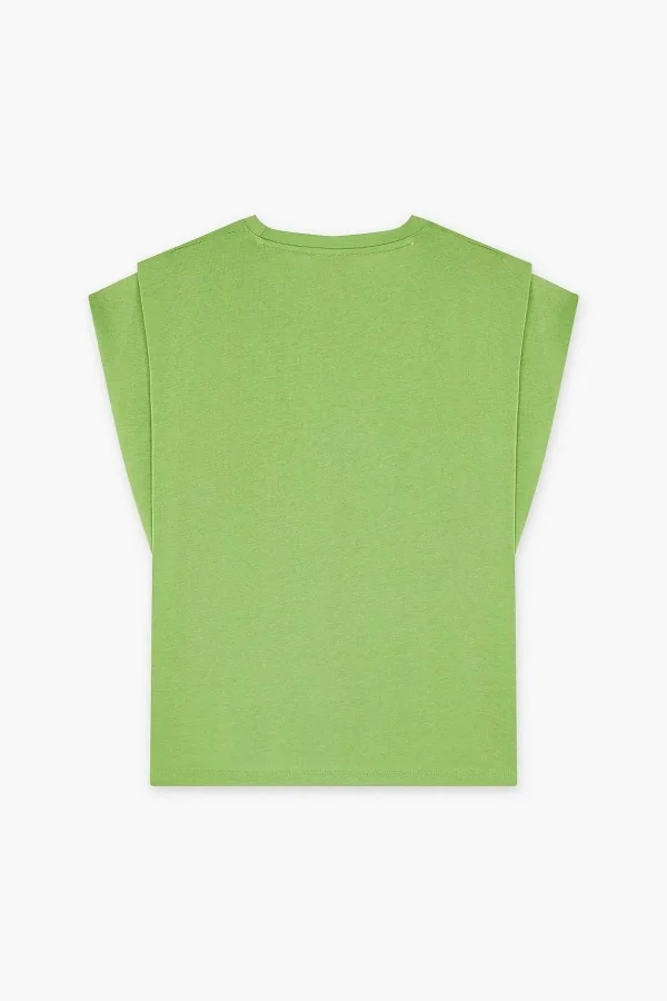 Cks Fashion Pamina Short Sleeve T-Shirt In Green*Women Tops & Blouses